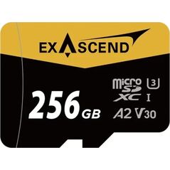 Karta ExAscend Catalyst MicroSDXC 256 GB UHS-I/U3 A2 V30 (EX256GUSDU1-AD)