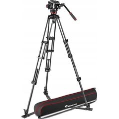 Manfrotto Zestaw Twin Carbon + głowica 504X - dolna rozp