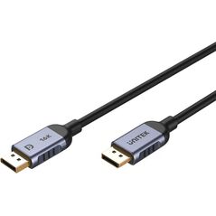 Kabel Unitek DisplayPort - DisplayPort 1.5m czarny (C1626GY01-1.5M)