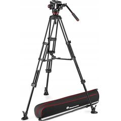 Statyw Manfrotto Zestaw Twin Alu + głowica 504X - środ rozp