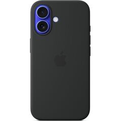 Apple Apple iPhone 16 Silikoninis dėklas with MagSafe - Black
