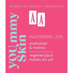 Alkotest AA_You.mmy Skin regenerująca maska do ust Raspberry Zen 10g