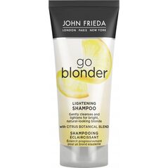 Alkotest JOHN FRIEDA_Sheer Go Blonder Shampoo szampon do włosów rozjaśnianych 75ml