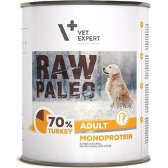 VET EXPERT RAW PALEO Adult Monobiałkowa Turkey INDYK 800g