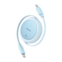 Baseus Free2Pull Mini USB-C to USB-C 60W USB Cable 1m Blue (P10364500311-01) (BASP10364500311-01) έως 12 άτοκες Δόσεις
