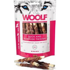 WOOLF  Woolf Przysmak Pies 100g Duck&Rawhide Twister