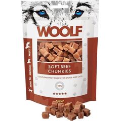 WOOLF  Woolf Przysmak Pies Soft Beef Chunkies, 100g