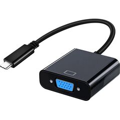 Adapter USB Art ADAPTER USB-C męski / SVGA 15pin żeński (PL) 15cm ART oem