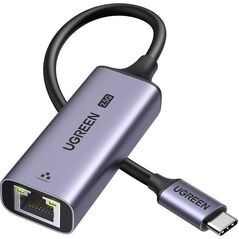 Adapter USB Ugreen Adapter Ethernet UGREEN CM648, USB-C do RJ45, 2.5G (czarny)