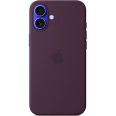 Apple iPhone 16 Plus Silicone Case with MagSafe - Plum