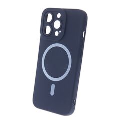 Silicon Mag case for iPhone 16 Pro 6,3&quot; dark blue 5906961922267