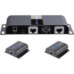 System przekazu sygnału AV Techly Techly HDMI 1x2 Extender/Splitter Set mit IR über RJ45 500m