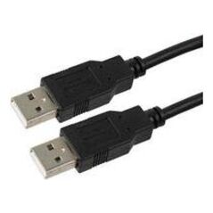 Kabel USB Gembird USB-A - USB-A 1.8 m Czarny (CCP-USB2-AMAM-6)