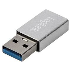 Adapter USB LogiLink USB-C - USB Srebrny  (AU0056)