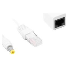 Lanberg Adapter POE INJECTOR PASSIV UTP 0.15 m AD-POE-0015-W-AD-POE-0015-W