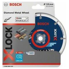 Bosch Tarcza tnąca EXPERT Diamond Metal Wheel X-LOCK 125 x 22,23 mm