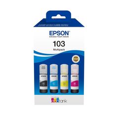 Epson 103 4 Inkjet Printer Cartridges Multipack Yellow / Cyan / Magenta / Black (C13T00S64A) (EPST00S64A) έως 12 άτοκες Δόσεις