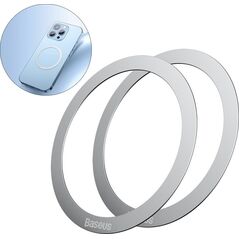 Baseus Magnetyczny pierścień Baseus Halo Series srebrny [2 PACK]