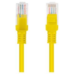 Lanberg Patchcord, Cat6, nieekranowany, 3m, żółty (PCU6-10CC-0300-Y)