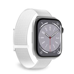 PURO Nylon Sport Strap Apple Watch 4/5/6/7/SE/8/9/10 40/41/42mm (White) PUR645 8018417441332