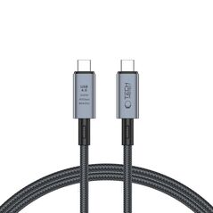 Tech-Protect Ultraboost Max USB-C / USB-C cable Thunderbolt 4.0 8K 40Gbps PD 240W 100cm Grey THP2841 5906302308989