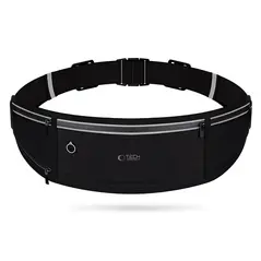 Tech-Protect M3 Universal Sport Waist Bag Black THP3261 5906302375653