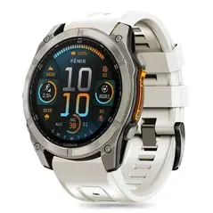 Tech-Protect Silicone Garmin Fenix 5s / 5s Plus / 6s / 6s Pro / 7s / 8 43mm Titanium THP3295 5906302377275