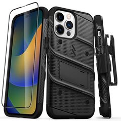 ZIZO BOLT Series Apple iPhone iPhone 14 Pro Max with tempered glass (Black) ZIZ112 888488338712