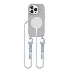 Tech-Protect Magnecklace MagSafe Apple iPhone 15 Pro Crayon Grey THP3299 5906302376018
