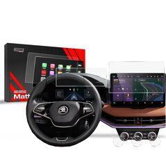 Matte GrizzGlass CarDisplay Protection Skoda Superb 4 13" 2024 [5in1] GRZ9497 5906146420847