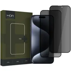 Hofi SZKŁO PRYWATYZUJĄCE HOFI ANTI SPY GLASS PRO+ 2-PACK IPHONE 16 PLUS PRIVACY