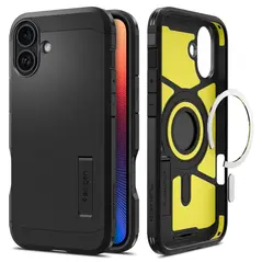 Spigen Spigen Tough Armor MAG iPhone 16 Plus MagSafe czarny/black ACS08085