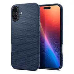Spigen Spigen Liquid Air iPhone 16 granatowy/navy blue ACS08195