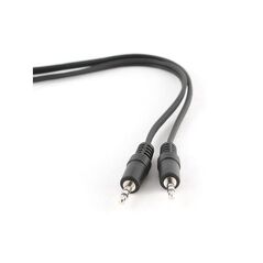 Kabel Gembird Jack 3.5mm - Jack 3.5mm 2m czarny (CCA-404-2M)