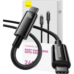 Kabel USB Baseus 3 m Czarny (CAWJ040201)
