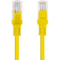 Lanberg Patchcord, Cat6, nieekranowany, 15m, żółty (PCU6-10CC-1500-Y)
