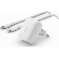 Ładowarka Belkin Belkin BOOST Charge 20W PD+PPD USB-C/Lig.1m wh  WCA006vf1MWH-B5