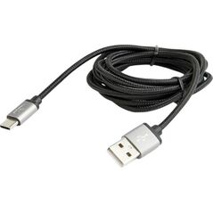 Kabel USB Gembird USB-A - USB-C 1.8 m Czarny (CCB-mUSB2B-AMCM-6)