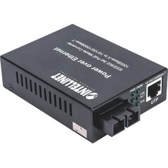 Konwerter światłowodowy Intellinet Network Solutions Intellinet Gigabit PoE + Medienkonverter SC Singlemode 20km