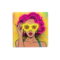 Neon ART LED POWER WOMAN yellow-purple FLA02 Forever Light 5900495064073