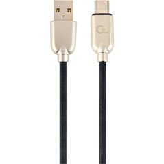 Kabel USB Gembird USB-A - USB-C 1 m Czarny (CC-USB2R-AMCM-1M)