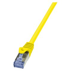LogiLink Patchcord Cat.6A, S/FTP, 10m, żółty (CQ3097S)
