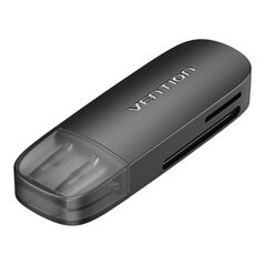 VENTION 2 in 1 USB 3.0 Type-C Card Reader (SD+TF) Black Dual Drive Letter (CLHB0) (VENCLHB0) έως 12 άτοκες Δόσεις