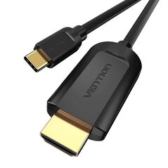VENTION Type-C to HDMI Cable 2M Black (CGUBH) (VENCGUBH) έως 12 άτοκες Δόσεις