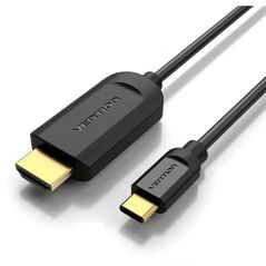 VENTION Type-C to HDMI Cable 1.5M Black (CGUBG) (VENCGUBG) έως 12 άτοκες Δόσεις