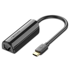 VENTION Type-C to Ethernet Adapter 0.15M Black (CFABB) (VENCFABB) έως 12 άτοκες Δόσεις