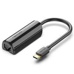 VENTION Type-C to Gigabit Ethernet Adapter 0.15M Black (CFBBB) (VENCFBBB) έως 12 άτοκες Δόσεις