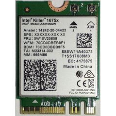 Intel INTEL NIC WI-FI 6E AX210 1675 2x2 AX R2 6GHz + BT No vPro