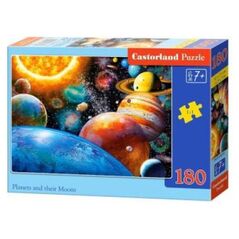 Castorland Puzzle Planets and their Moons 180 elementów (241101)
