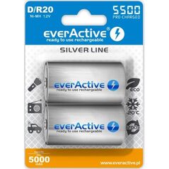 EverActive Akumulator Silver Line D / R20 5500mAh 2 szt.